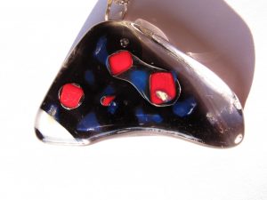 Pendentif en verre, bijoux fantaisie