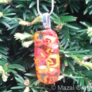 Pendentif en verre, bijoux fantaisie