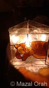 Lampe chats, objet de décoration luminaire
